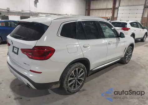 2019 BMW X3 xDrive30I z USA, uszkodzony, nr VIN 5UXTR9C57KLP97328
